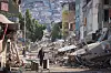 Deler av Tyrkia og Syria ble rammet av et kraftig jordskjelv 6. februar 2023 samt flere etterskjelv. Mellom 50.000 og 60.000 mennesker mistet livet, og langt over 100.000 ble skadet. Skadene på boliger og andre bygninger var også enorme. Foto: Unal Cam/AP/NTB