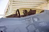 «Marte» i cockpit på en F-35-fly før treningstur på Luke Air Force Base i Phoenix, Arizona tidligere i år. Foto: Martin Mellquist / Forsvaret