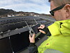 Termografering med drone avslører raskt solcellepaneler som er feilkoblet. Står feil uoppdaget over tid, kan det føre til brann.