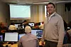 ØKER: Teamleder for BIM-utdanningen ved Fagskolen i Oslo, Ingold Sundfør, i den ene av to klasser som nå er i ferd med å fullføre utdanningen som BIM-tekniker.