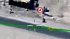 Objektet i den røde sirkelen ble registrert av en MQ-9 reaper-drone over en base «et sted i Midtøsten» i 2022. Foto: Det amerikanske forsvarsdepartementet
