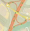 Kart over området. Illustrasjon: Statens vegvesen