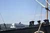 Passasjerskip og ferger står for det meste av utslippene fra innenriks skipsfart. DFDS og Stena Line må over på landstrøm innen 2020, mente daværende byråd Guri Melby i 2015. Color Line har landstrøm allerede. Foto: Tore Stensvold