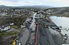 Ombyggingen vil også å gi bedre og sikrere trafikkavvikling. Samtidig bygges servicebygg med oppholdsrom og toalettfasiliteter som er tilrettelagt for reisende med spesielle behov (universell utforming). Foto: Statens vegvesen