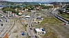 Den planlagte jernbaneutbyggingen gjennom Moss er 10 kilometer lang, med påbegynte tunneler i syd og nord. I midten av disse, under Moss sentrum (bildet), har et enormt kvikkleirefelt bydd på problemer for Bane Nor.