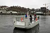 Testing av den autonome passasjerfergen Miliampere 2 i Trondheim.
