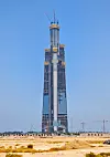 Jeddah-tårnet i stål, betong og glass. Bildet er tatt i mai i år. Foto: Omarnizar05/Wikimedia Commons