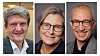 Tre nye samferdselssjefer: Thomas Wilhelm Tvedt, Akershus, Gro Ryghseter Solberg, Buskerud og Håkon Bjarne Johnsen, Æstfold