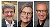 Tre nye samferdselssjefer: Thomas Wilhelm Tvedt, Akershus, Gro Ryghseter Solberg, Buskerud og Håkon Bjarne Johnsen, Æstfold