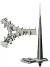 Modeller av tårnet og strukturen. Illustrasjon: Adrian Smith + Gordon Gill Architecture/Thornton Tomasetti