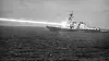 Her tester U.S. Navy laservåpenet Helios mot en drone. Foto: U.S. Navy