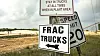 Fracking har vært svært kontroversielt, med mange demonstrasjoner mot virksomheten. Bildet er fra Superior Silica Sands i Kosse, Texas. Foto: Brett Coomer /Houston Chronicle/AP/NTB Scanpix