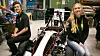 Jacob Vigerust og Cornelia Reme-Ness med årets utgave av Revolve NTNU-bilen