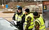 Heimevernet støttet Politiet ved Ørje grensestasjon under pandemien. Foto: Forsvaret