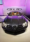 LA AUTO SHOW: Mercedes Benz SLR McLaren Roadster.