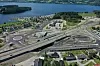 Peab Anlegg har levert rundt 1100 meter firefelts motorvei, ramper og tilkomster, rundt 70 meter motorveibru over Storgata, to rundkjøringer, og mye mer. Foto: Peab Anlegg