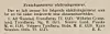 14. desember 1931 var første gang Teknisk Ukeblad omtalte Vebjørn Tandberg, som en av fem uteksaminerte elektroingeniører. Faksimile: Teknisk Ukeblad