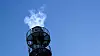 Skal blir mye energi: All CO-gassen som fakles av i dag på Eramets smelteverk i dag skal drive seks, syv kjempesvære industrimotorer som skal produsere strøm og varme.