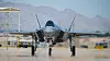 Det sjuende norske F-35A-flyet etter at det ble fløyet fra Lockheed Martin-fabrikken til flybasen Luke 29. juni. Foto: Staff Sgt. Jensen Stidham