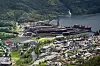 Hjørnestein: Mangansmelteverket er en sentral bedrift i Sauda. Nå skal ovnsgassen komme bedriften og byen til gode. Foto: Eramet