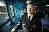 Sjefen for Sjøforsvaret, kontreadmiral Oliver Berdal, på fregatten KNM «Roald Amundsen». Foto: Eirik Helland Urke