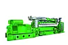 Skikkelig maskineri: Gassmotoren Jenbacher J620 GS er som smelteverket i Sauda nå skal teste ut er en turboladet 20 sylindret ottomotoer på 125 liter og en vekt på 33,8 tonn med generatoren Foto: Copyright
