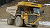 Denne Komatsu-dumperen bygges om til elektrisk drift.