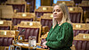 Mona Fagerås i SV sier partiet vil avvikle Nye Veier AS på tross av resultatene i rapporten.