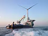 Olympic Subsea har på få år snudd om til 50 prosent av virksomheten rettet mot fornybarsektoren. Olympic Taurus har en kran på 125 tonn. Foto: Olympic