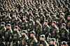 Finnmarksbrigaden får ikke deltatt fysisk under Cold Response-øveselsen i 2026. Bildet er fra Porsangmoen i forbindelse med etableringen av brigaden i august 2025, som en utvidelse av tidligere Finnmark landforsvar. Foto: Helene Sofie Thorkildsen / Forsvaret