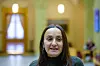 Seher Aydar (R) i kontroll- og konstitusjonskomiteen på Stortinget er saksordfører for F-35-høringen. Foto: Stian Lysberg Solum/NTB