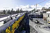 Første etappe av E18-utbyggingen mellom Oslo og Bærum er godt i gang.