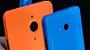 Microsoft Lumia 640 XL har 13 megapikslers kamera med Zeiss-optikk, mens den enklere Lumia 640 (i blått) har åtte megapikslers kamera.