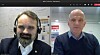 Direktør i Statens vegvesen, Bjørn Laksforsmo, og daglig leder i Park & Anlegg, Lars Erik Sundell.
