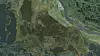 Dette er området som vil bli berørt av prosjektet. Vann og sedimenter fra elven skal føres ut til våtmarksområdene, for å tilføre ferskvann og sedimenter som over tid bygger opp landområdene.