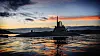 U-32, som var den første ubåten i 212A-klassen og ble tatt i bruk 19. oktober 2005, i Bergen høsten 2016.