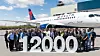 Airbus nummer 12.000 ble et A220-100 som mandag ble overlevert til Delta Air Lines fra fabrikken i Canada.