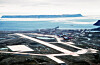Et luftfoto av Thule Air Base fra 1989, som den het den gangen.