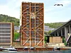 REKORD: Slik kan rekordhuset bli seende ut, men foreløpig er ikke endelig design ferdigstilt. Det bærende fagverket får en sentral plass i byggets design.