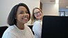 Muna Hassan og Kristine Halvorsen tar master i geologi ved Universitetet i Oslo. De er ferdige til våren, og starter jobbsøkeprosessen.