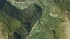 Satelittfoto av den berørte strekningen. Illustrasjon: Statens vegvesen