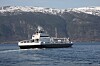 Ampere på vei mot Lavik på nordsiden av Sognefjorden.