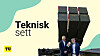 Vant Norwegian Tech Awards 2023: Kongsberg Defence & Aerospace. Fra venstre forretningsutvikler Tom Erik Holmen og utviklingssjef Øystein Lintvedt.