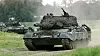 Danmark skal i samarbeid med andre land donere stridsvogner av typen Leopard 1, ifølge DR. Bildet viser en Leopard 1-stridsvogn i Storkau i Tyskland i 2000.