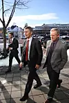 Statsminister Jens Stoltenberg på besøk hos Concedo ved daglig leder Geir Lunde i Asker.
