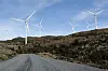 Et flertall av de spurte i Nationens undersøkelse ønsker ikke vindturbiner i egen kommune. Her ser vi vindturbiner i Midtfjellet vindpark i Fitjar kommune i Sunnhordland.
