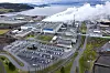 Norske Skogs fabrikk på Skogn er en av fire i Europa som produserer blant annet trykkpapir.