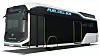 Toyota lanserer ny hydrogenbuss-konseptet Sora, mens den ferdige versjonen kommer for salg neste år. Foto: Toyota