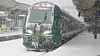 Sist vinter gikk hardt ut over togmateriellet. Vy-tog i snøvær på Oslo Sentralbanestasjon 17. januar 2024. Foto: Eirik Helland Urke