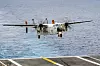 Den siste landingen med et C-2A Greyhound-fly på et hangarskip skjedde på USS Nimitz 25. juni 2026. Foto: U.S. Navy photo by Mass Communication Specialist 2nd Class Peter K. McHaddad
